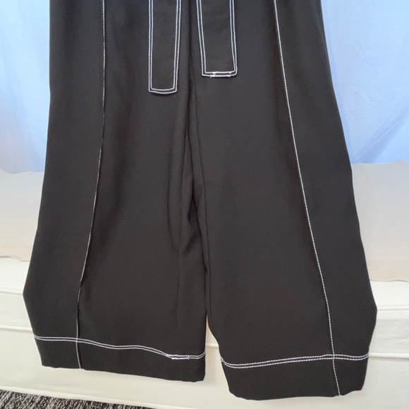 En Thread (XS) pantsuit, sleeveless, with top-stitching & tie, NWOT. - Picture 6 of 16